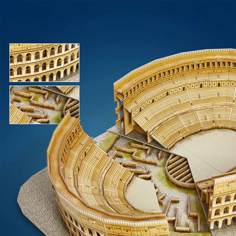 Natgeo Coliseo Romano Gladiador Cubicfun