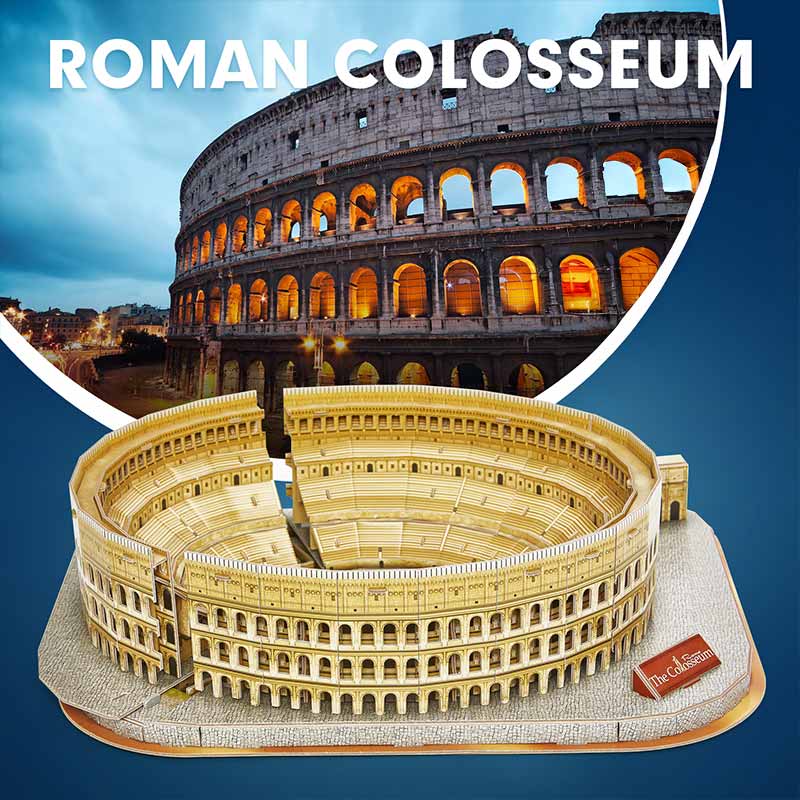 Natgeo Coliseo Romano Gladiador Cubicfun