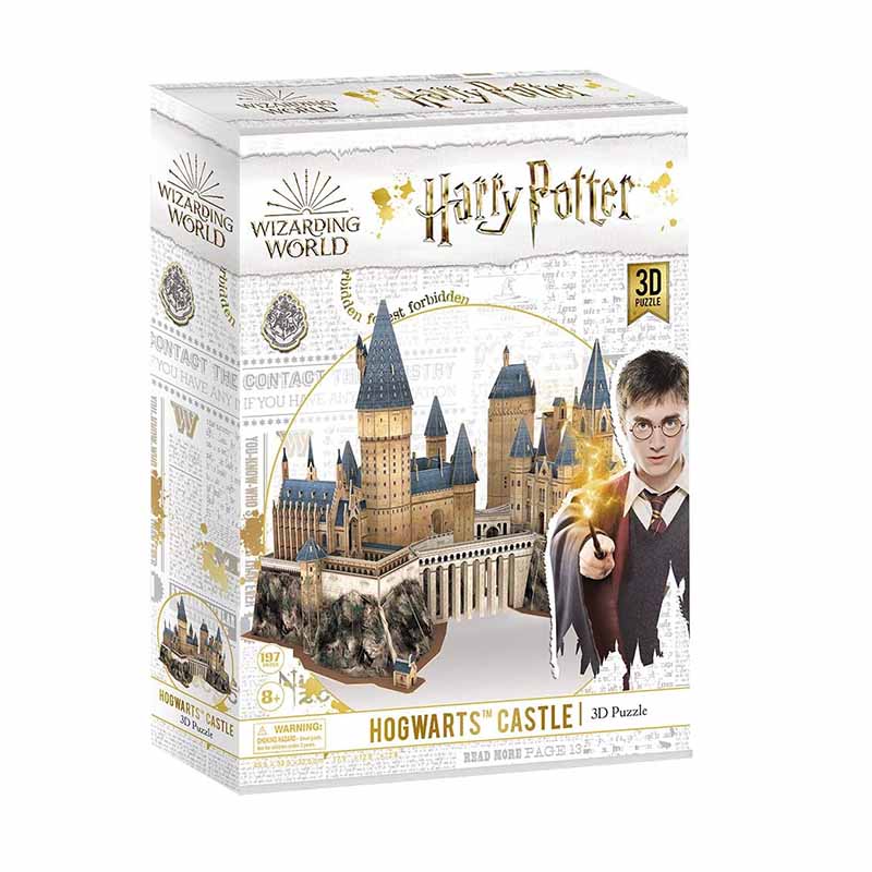 Harry Potter Castillo de Hogwarts Rompecabezas 3D Cubicfun