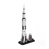 Nasa Cohete Saturn V Armable Puzzle 3D 136 Piezas