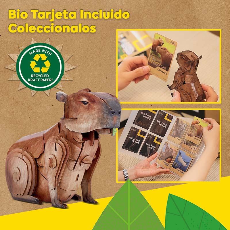 PREVENTA Capibara Natgeo Cubicfun