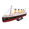 Titanic LED armable Puzzle 3D Cubicfun 266 Piezas 88cm