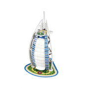 Hotel Burj Al Arab Miniatura Armable Puzzle 3D Serie S