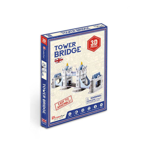 London Tower Bridge Miniatura Armable Puzzle 3D Serie S