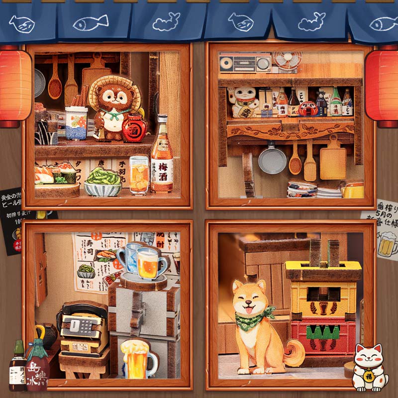 Choshi no Shitamachi Booknook Japones Cutebee