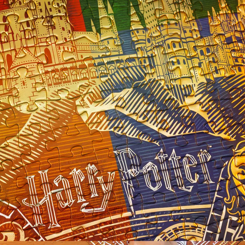 Harry Potter The Four Gilded Houses 1000 Piezas