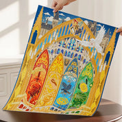 Harry Potter The Four Starlight Houses 1000 Piezas