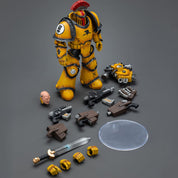 Imperial Fists Legion MkIII Tactical Squad Sergeant with Power Sword Warhammer JOYTOY