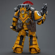 Imperial Fists Legion MkIII Tactical Squad Sergeant with Power Sword Warhammer JOYTOY