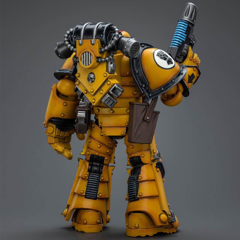 Imperial Fists Legion MkIII Tactical Squad Sergeant with Power Fist Warhammer JOYTOY