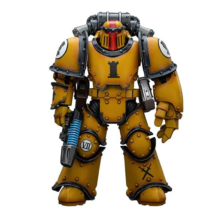 Imperial Fists Legion MkIII Tactical Squad Sergeant with Power Fist Warhammer JOYTOY