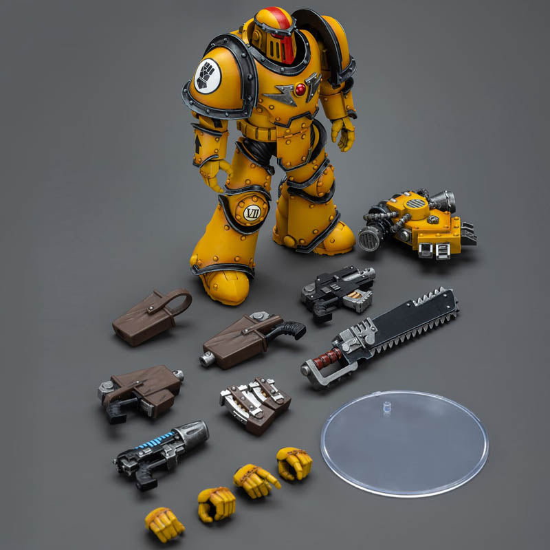 Imperial Fists Legion MkIII Despoiler Squad Sergeant with Plasma Pistol Warhammer JOYTOY