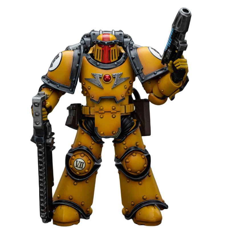 Imperial Fists Legion MkIII Despoiler Squad Sergeant with Plasma Pistol Warhammer JOYTOY