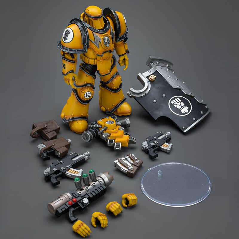 Imperial Fists Legion MkIII Breacher Squad Legion Breacher with Graviton Gun Warhammer JOYTOY