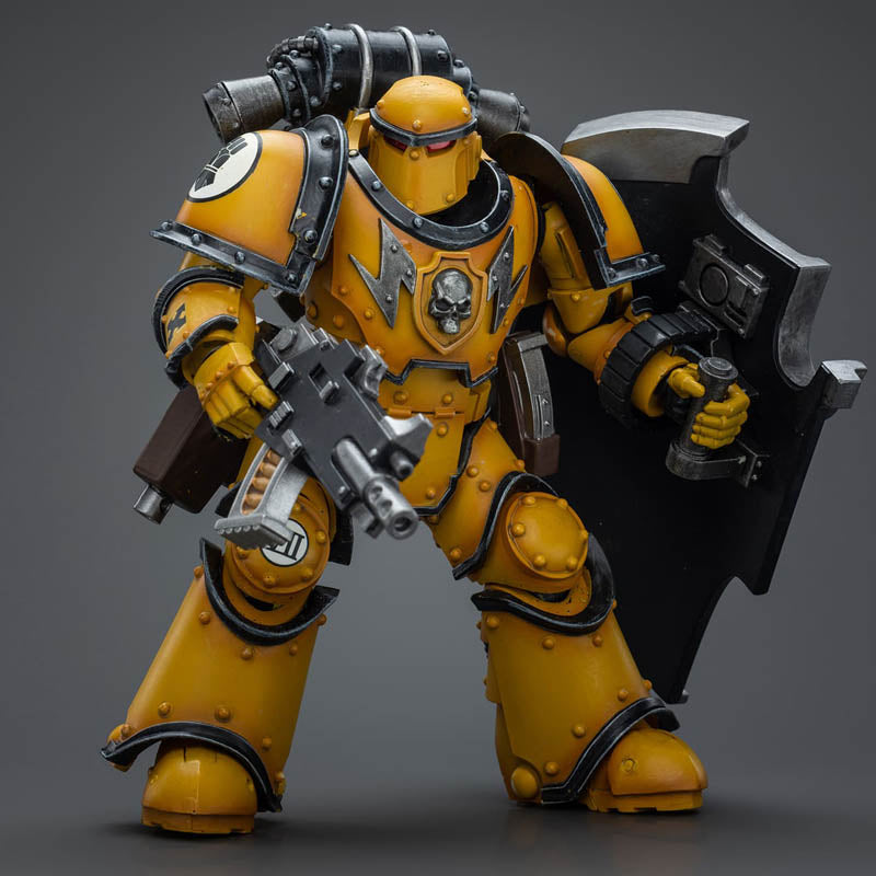 Imperial Fists Legion MkIII Breacher Squad Legion Breacher with Graviton Gun Warhammer JOYTOY