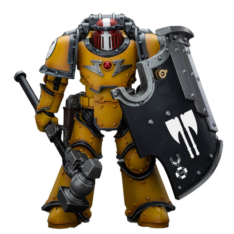 Imperial Fists Legion MkIII Breacher Squad Sergeant with Thunder Hammer Warhammer JOYTOY