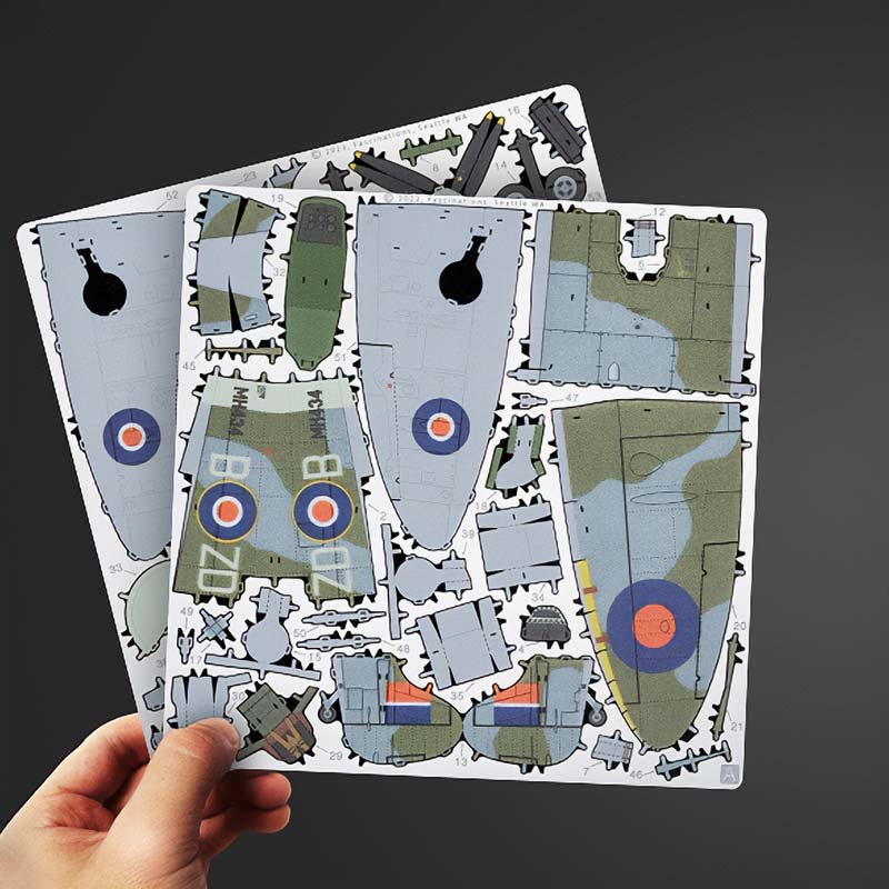 Supermarine Spitfire Metal Earth
