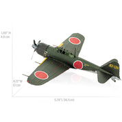 Mitsubishi Zero Puzzle 3D Armable Metal Earth