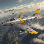 F-86 Sabre Metal Earth