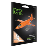 Avion Prototipo Bell X-1 Metal Earth