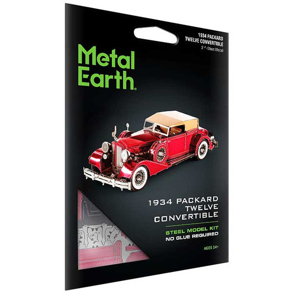 1934 Packard Twelve Convertible Metal Earth