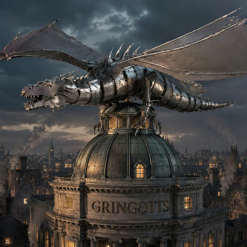 Harry Potter Gringotts Dragon Metal Earth