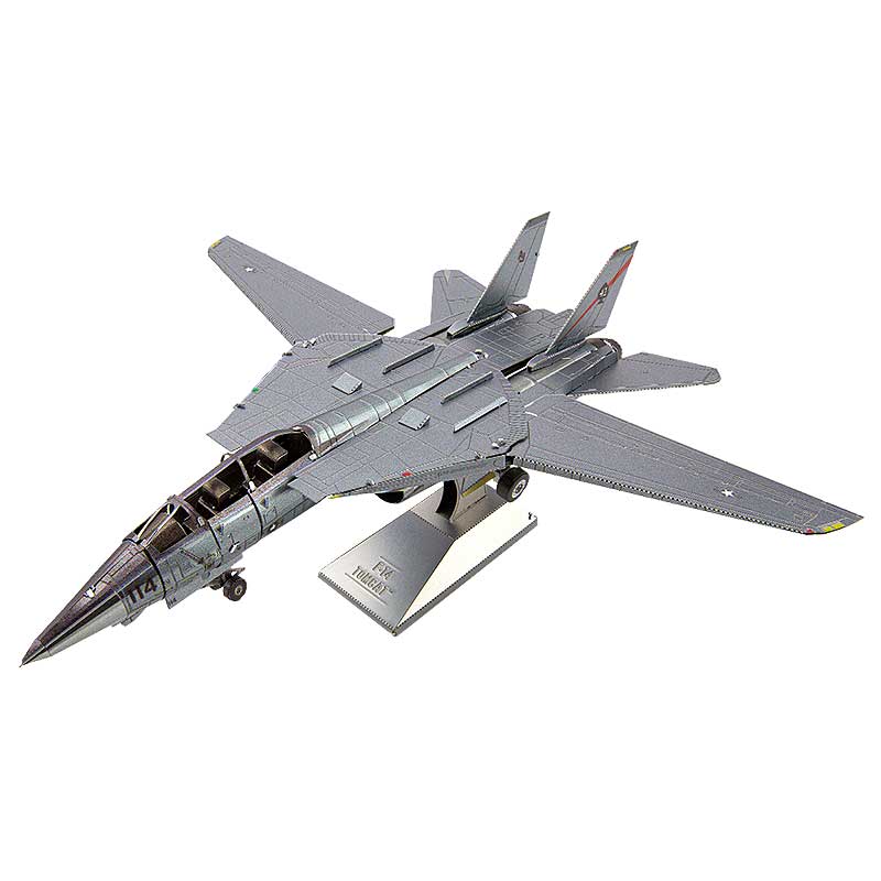 Caza F-14 Tomcat Puzzle 3D Metal Earth