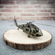 Black Hawk Helicóptero Puzzle 3D Metal Earth