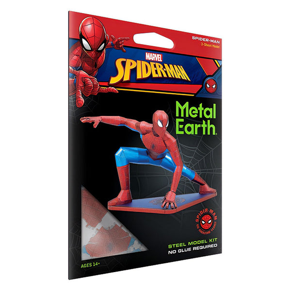 Marvel Spider Man Hombre Araña Puzzle 3D Metalearth MMS474