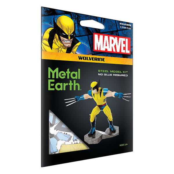 Marvel Wolverine Xmen Puzzle 3D Metalearth MMS481 – Playmore Toys