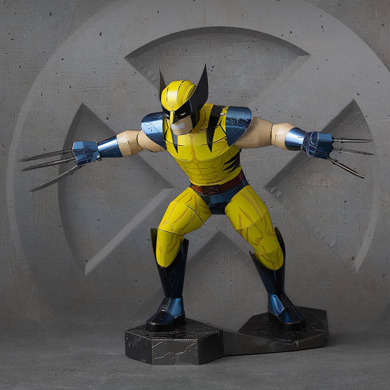 Marvel Wolverine Xmen Metal Earth