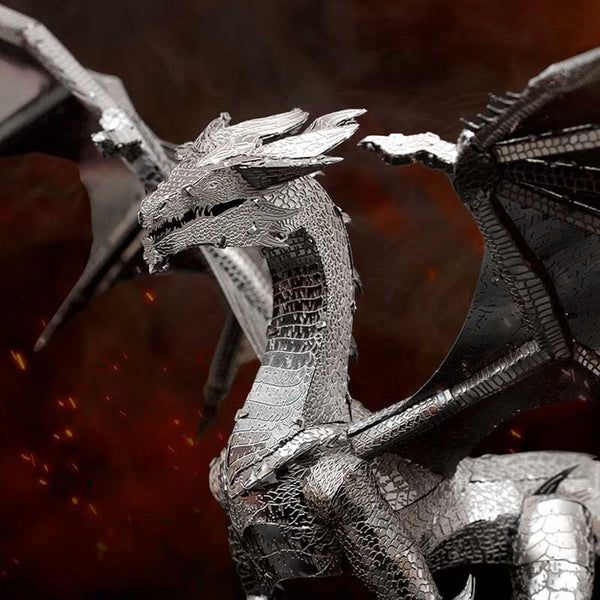 Steel Dragon Puzzle metalico Metal Earth
