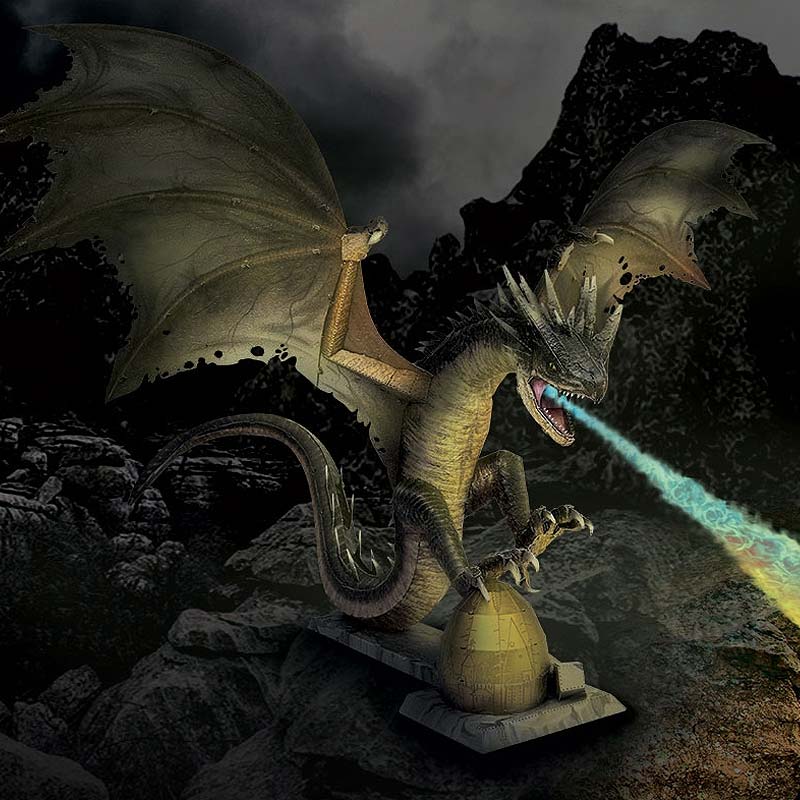 Harry Potter Hungarian Horntail Metal Earth