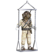 Vintage Diving Suit Metal Earth
