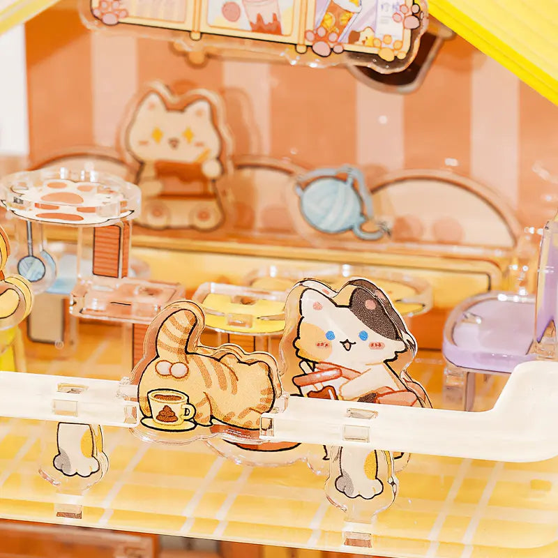 Cat Milk Tea Shop Toi