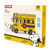 Snoopy Bus Escolar School Bus Puremind
