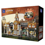 Estacion de Tren Steampunk Pantasy