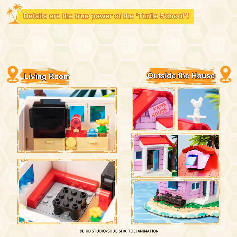 Dragon Ball Kame House Bloques Pantasy