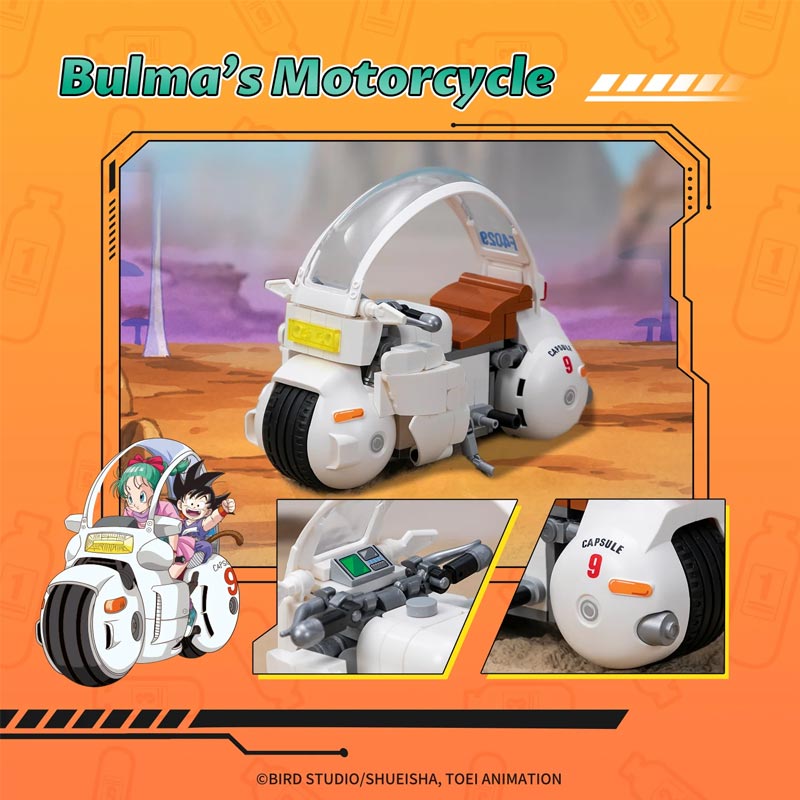 Dragon Ball Bulma's Motorcycle Capsule 9 Pantasy
