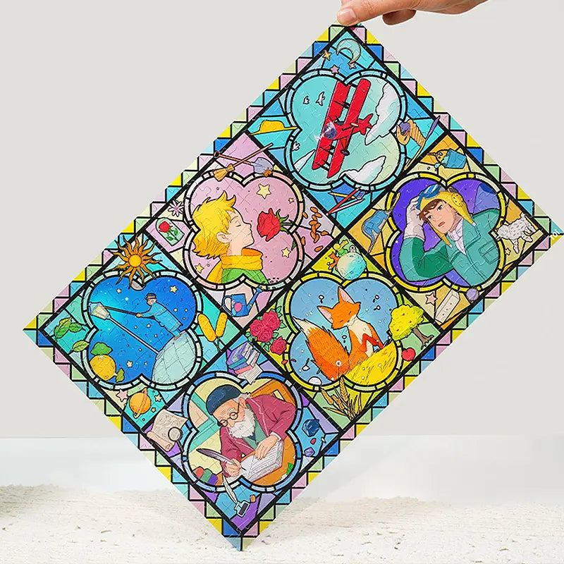 Principito Planet Memories Vitral