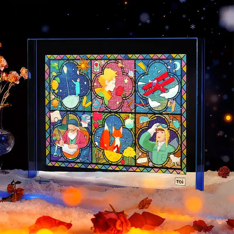 Principito Planet Memories Vitral