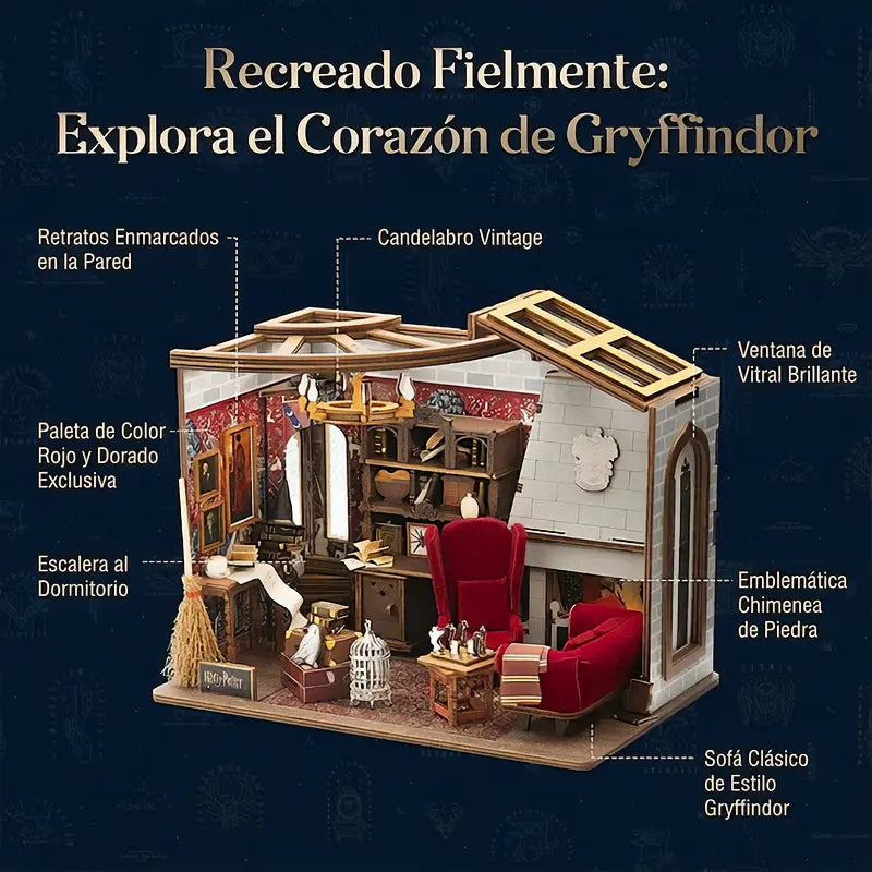 Harry Potter Hogwarts Gryffindor Room Puremind