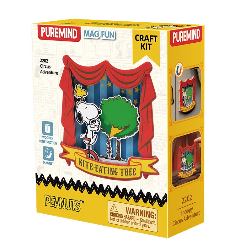 Snoopy Magnetico Circus Adventure Puremind