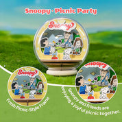 Snoopy Picnic Party Crystal Ball Puremind