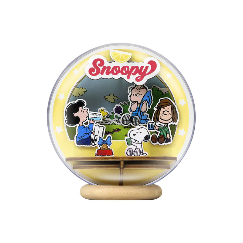 Snoopy Picnic Party Crystal Ball Puremind