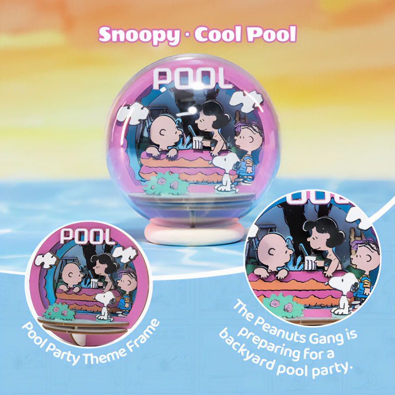 Snoopy Cool Pool Crystal Ball Puremind