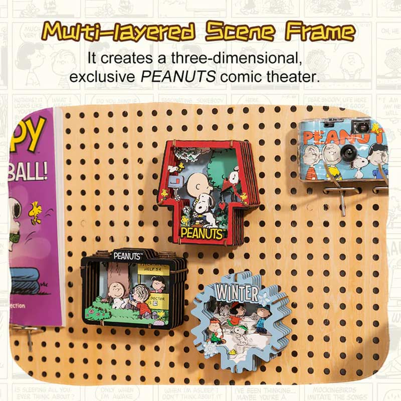 Snoopy Relaxing Holiday Theater Puremind