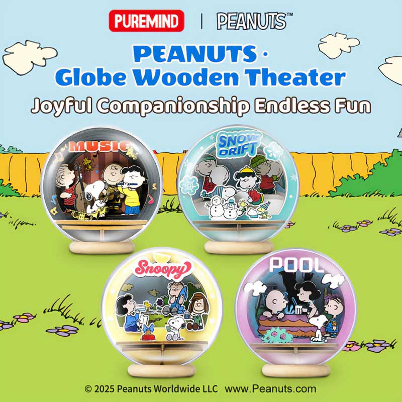 Snoopy Cool Pool Crystal Ball Puremind