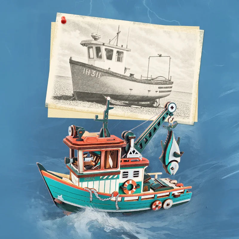 Lucky Trawler ROKR MCD08 - vista 4 - Playmore