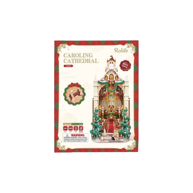 Book Nook Christmas Church ROLIFE TGB26 - vista 3 - Playmore
